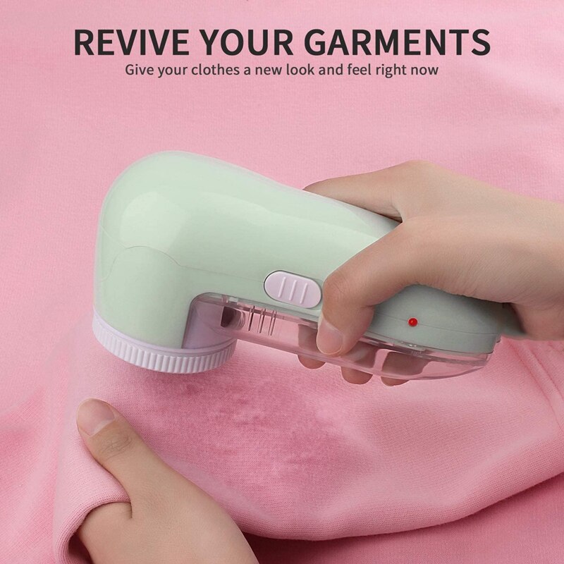 Mini Electric Clothes Sweater Fabric Shaver, Furniture Upholstery Couch Bed Portable Fuzz Pill Shaver Lint Remover