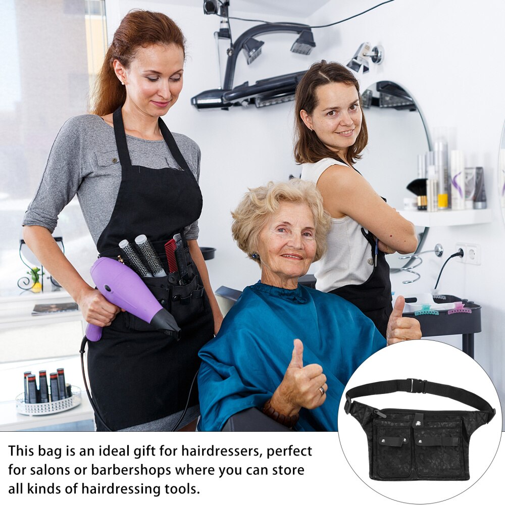 Kappers Zakje Riem Salon Kapper Schaar Zak Kappers Heuptas Multifunctionele Haar Schaar Kam Gereedschappen Opbergtas