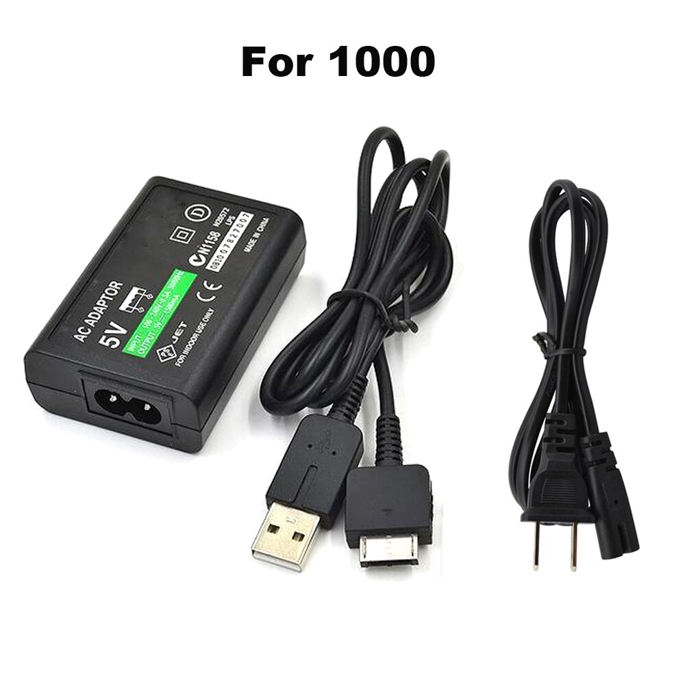 Usb cabo de dados ac adaptador de alimentação converter carregador para sony para ps vita para psv 1000 eua plug