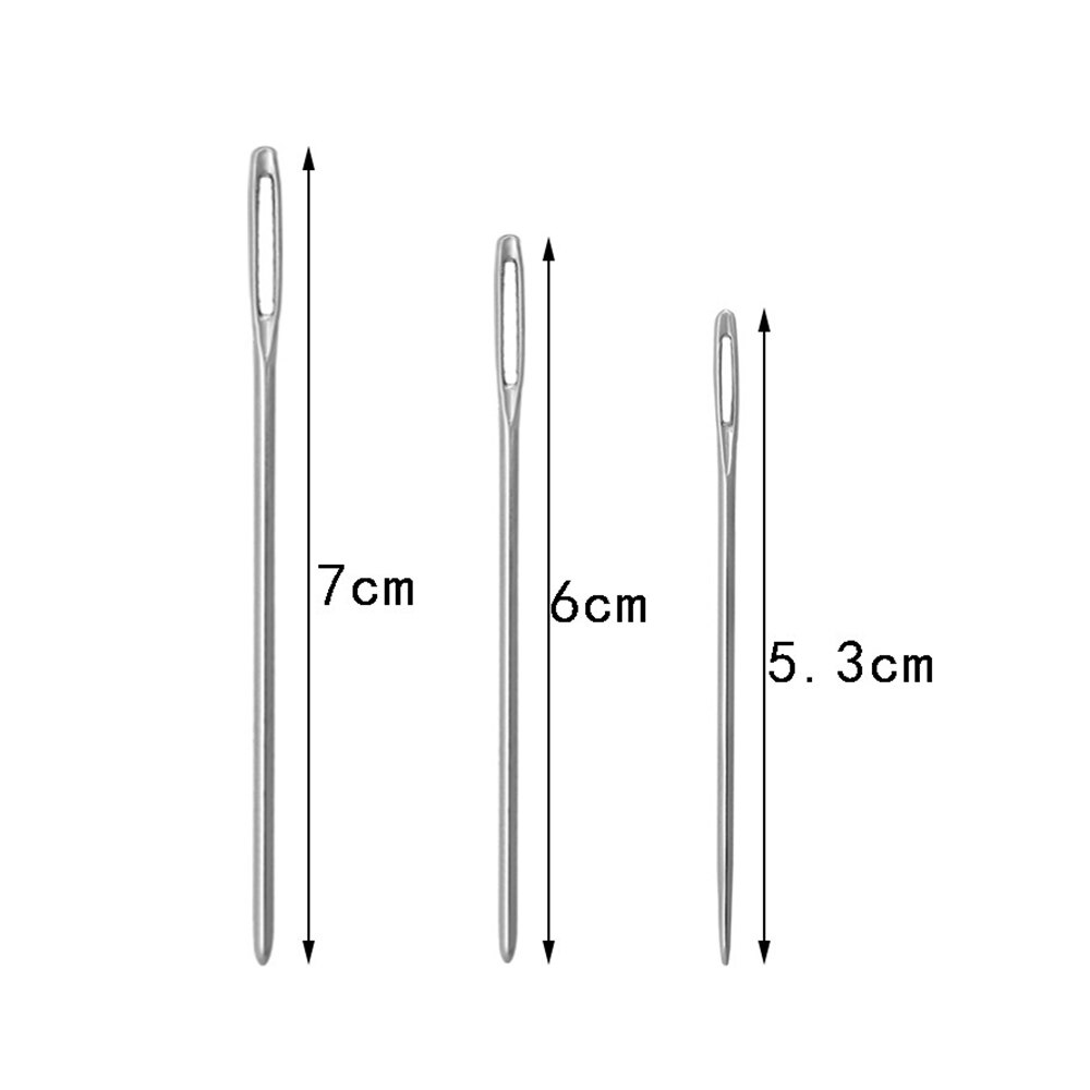 Leather Craft Tool Kit Repair Kit Leather Hand Sewing Needles Thread Needles Large-Eye Stitching Needles Leather Repair Tools