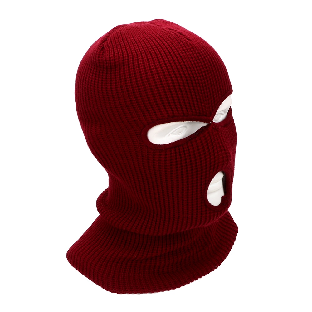 Yosolo strikk hel motorsykkel ansiktsmaske vinter tøye ut hatt ski balaclava til sykkel utendørs sport