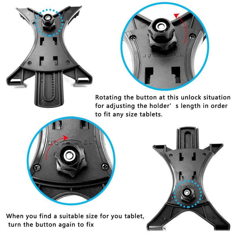 Adjustable Car CD Slot Tablet Car Holder Stand for Samsung IPAD Air Mini Pro 4 To 11 Inch Universal Tablet PC GPS Mount Holder