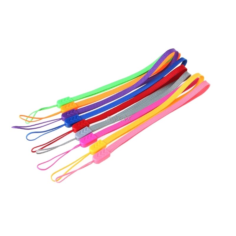 19.5cm Short Lanyard Strap Rope For Cell Phone USB Flash Drive Key ID Card Badge