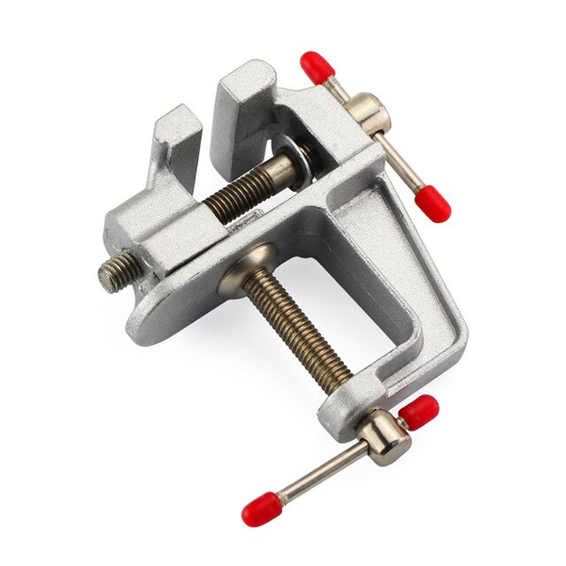 Mini Table Vice Aluminium Alloy Bench Screw Bench Vise for DIY Jewelries Craft Mould Fixed Repair Durable Tool ALI88
