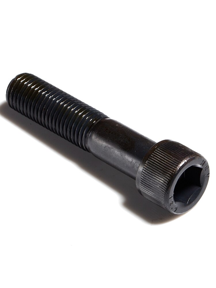 M4 Bolt 12.9 Grade Alloy Steel Black Hexgon Socket Screw M4 x 30 35 90 100 130 140 150mm Black Extended Screw Half Tooth Bolts