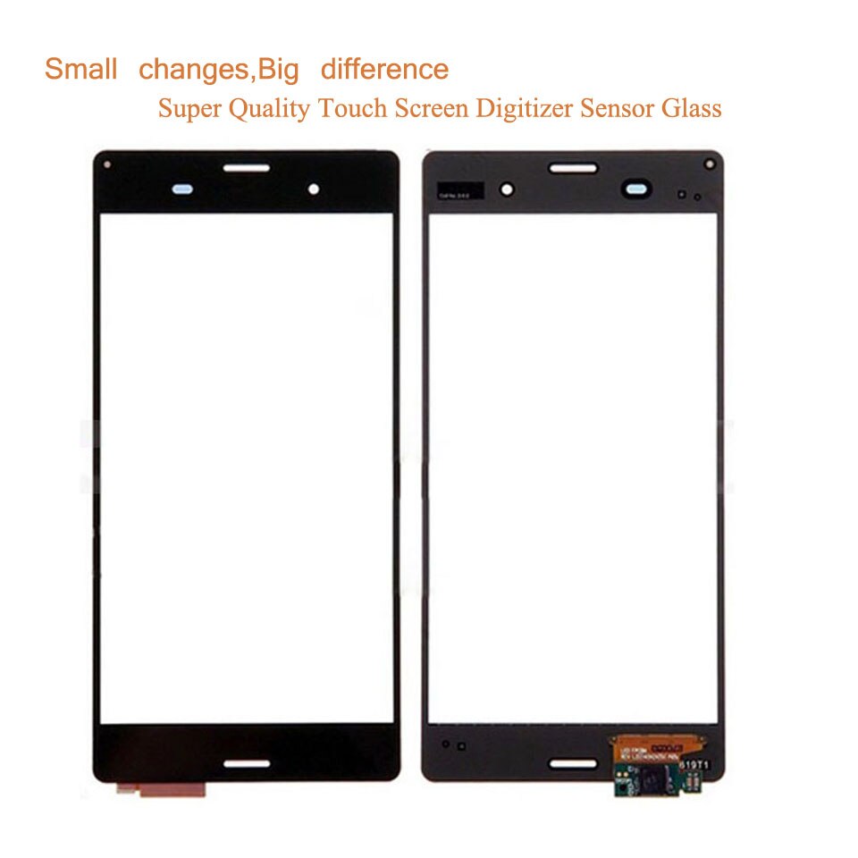Touchscreen For Sony Xperia Z3 D6603 D6643 D6653 D6616 Touch Screen Digitizer Front Outer Glass Touch Panel Sensor Lens NO LCD