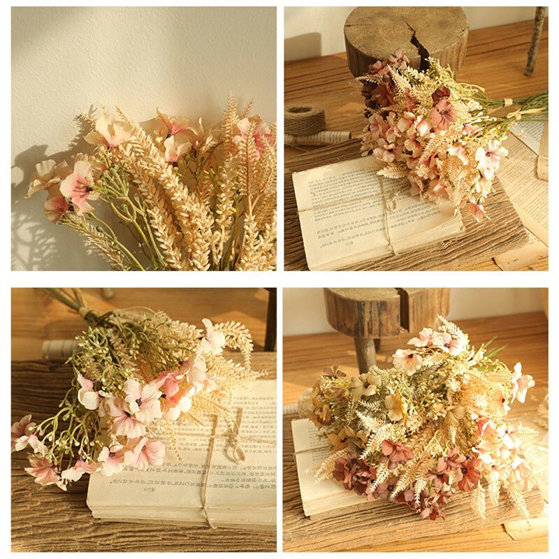 Artificial Bouquet,Represents The Freedom Of Small Wild Flowers Simulation Flower Home Decoration Wedding Holding,Wildflower 017