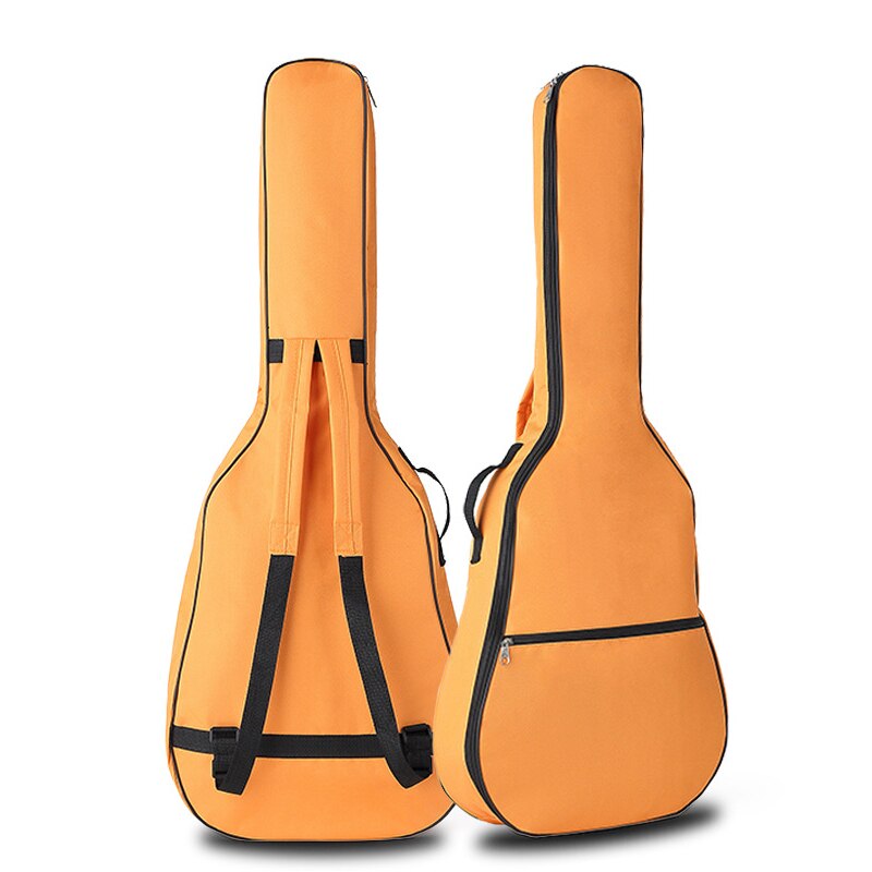 Guitar Bag 41 Inch Portable Oxford Fabric Acoustic Guitar Double Straps Padded Guitar Soft Case Gig Bag Waterproof Backpack