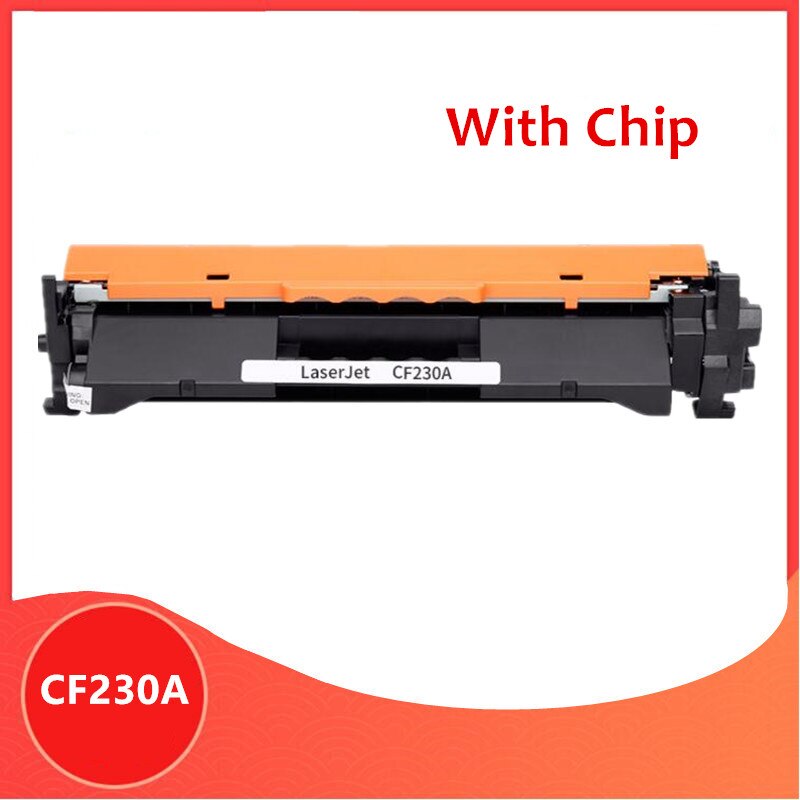 Kompatybilny z kasetą z tonerem HP CF230A 30A cf230 robić drukarki laserowej M203d M203dn M203dw MFP M227fdn M227fdw: CF230A z chip