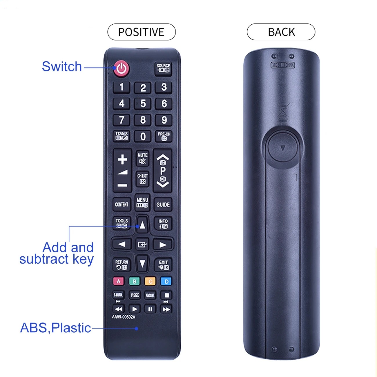 AA59-00602A Remote Control For Samsung LCD LED HDTV Smart TV UE32EH4000W UE32EH4003 UE22ES5000W UE39EH5003W