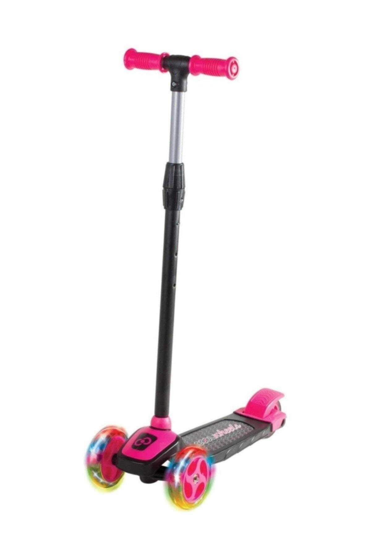 Roze Cool Wielen Led Licht 3 + Wiel Hoogte Verstelbare Scooter