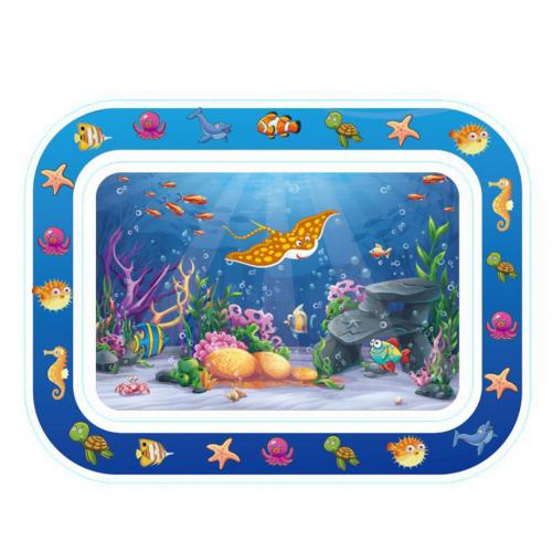 Baby Baby Cartoon Octopus Dolfijn Opblaasbare Water Mat Zomer Spel Pad Speelgoed Goed Hulpmiddel Voor Ouder-kind Interactie: Manta Ray