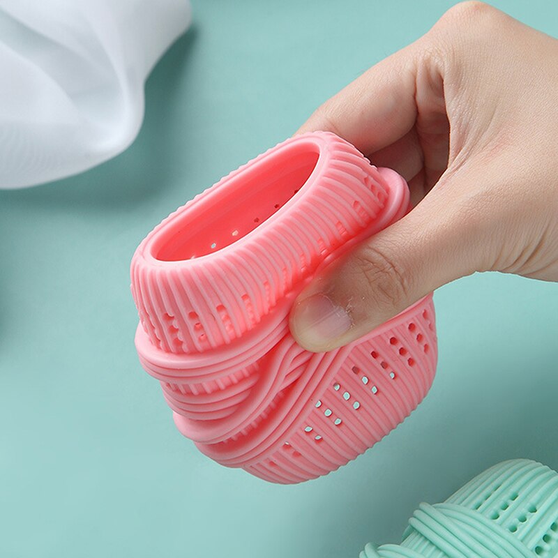 Sfera per bucato riutilizzabile magica vestiti anti-avvolgimento per la pulizia della casa lavatrice palline per la pulizia dell'ammorbidente