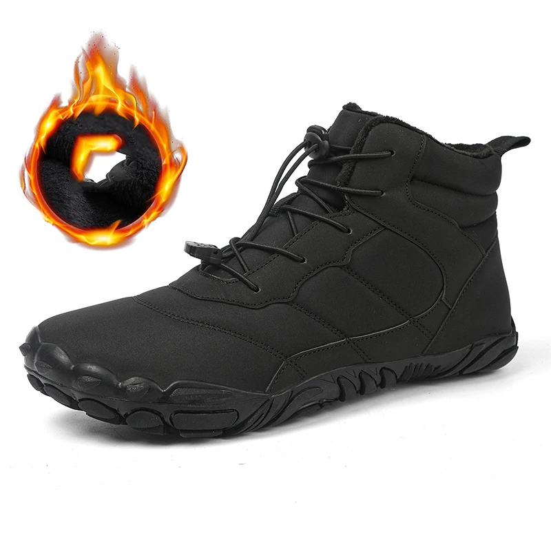 Wanderschuhe Barfuß Damen, Winter Sommer breite Zehen Barfuß Wanderschuhe Stiefel Turnschuhe für Damen Herren