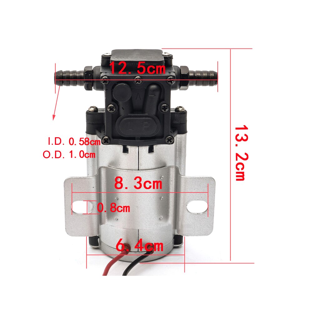 12V 24V 35W Electric Water Pump Wash Clean Oil Pump High Pressure For Trucks Van SUV Harvester Garden Car Accessories