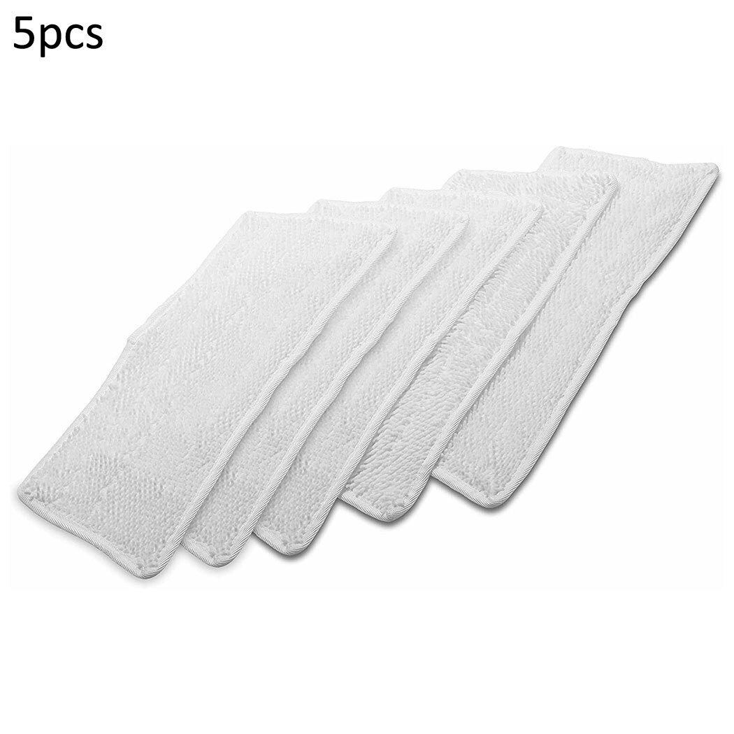 Replacement ​Covers Reusable 5Pcs Microfiber Pad For Vileda Steam XXL Power Pad Steam Cleaner