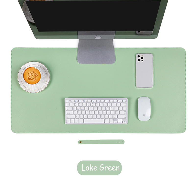 Large Size Office Desk Mat PU Waterproof Mouse Pad Desktop Keyboard Desk Pad Gaming Mousepad PC Accessories