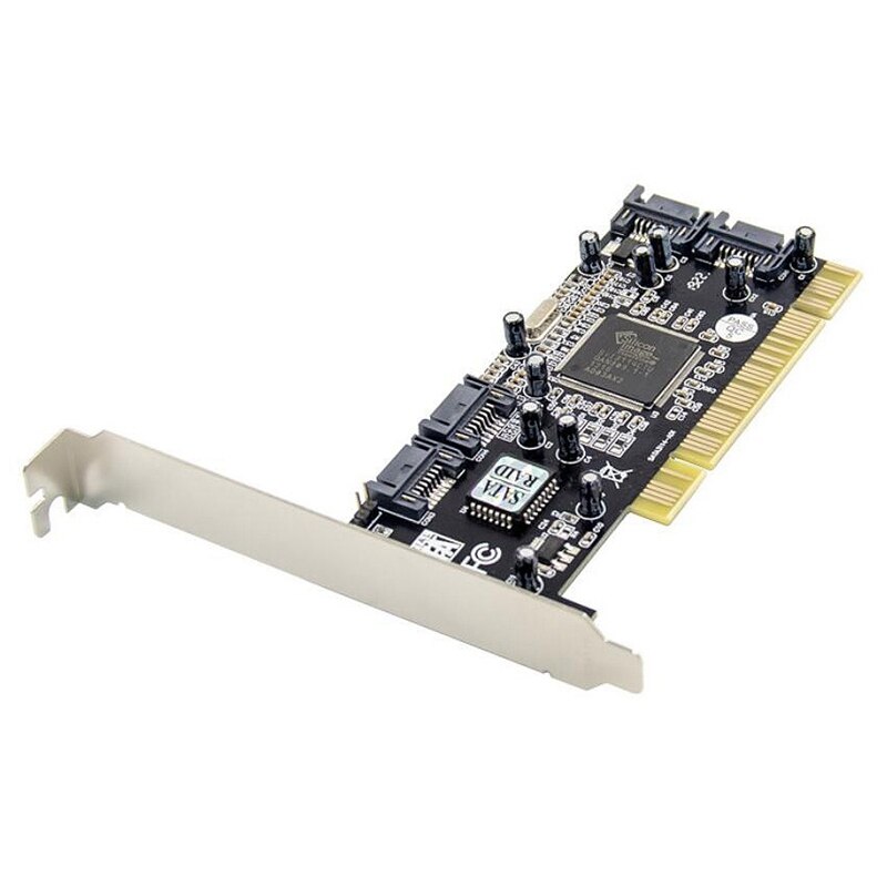 PCI SATA150 4-Channel SATA RAID Array Card Sil3114 SATA Controller Chip