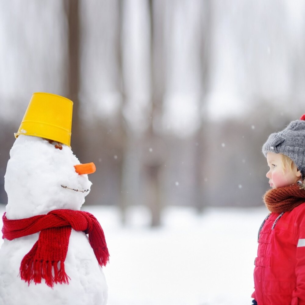 1 Set Sneeuw Spel Rekwisieten Plastic Grappige Praktische Creatieve Interessante Sneeuwbal Maker Sneeuw Emmer Sneeuwbal Clip Sneeuwpop Mal Voor Kid