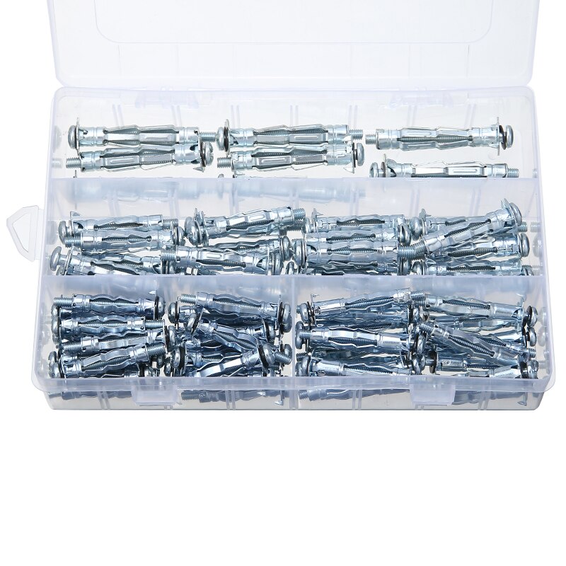 Hollow Wall Anchor Metal Setting With M4 M5 Mixed Screw Set Cavity Plasterboard Fixing Car Body Repair Tool