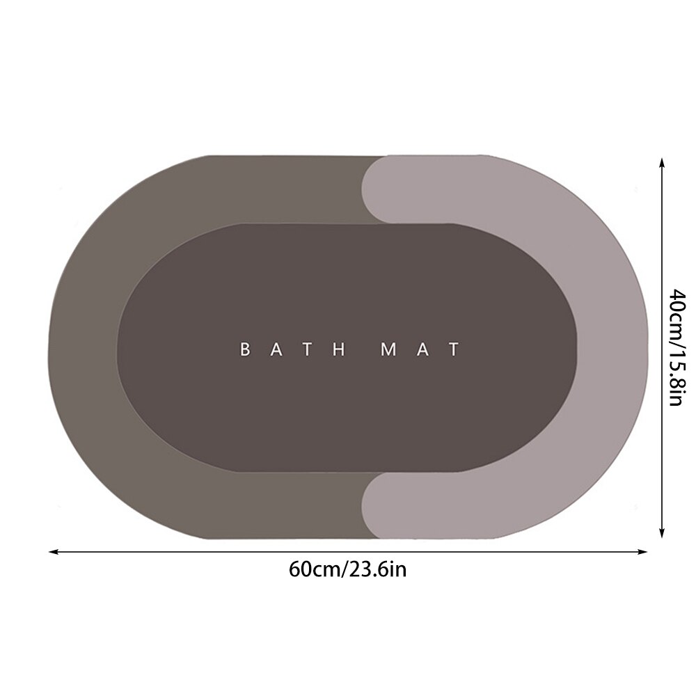 Super Absorberende Badmat Sneldrogend Badkamer Rug Antislip Entree Deurmat Nappa Huid Vloermatten Wc Tapijt Thuis decor