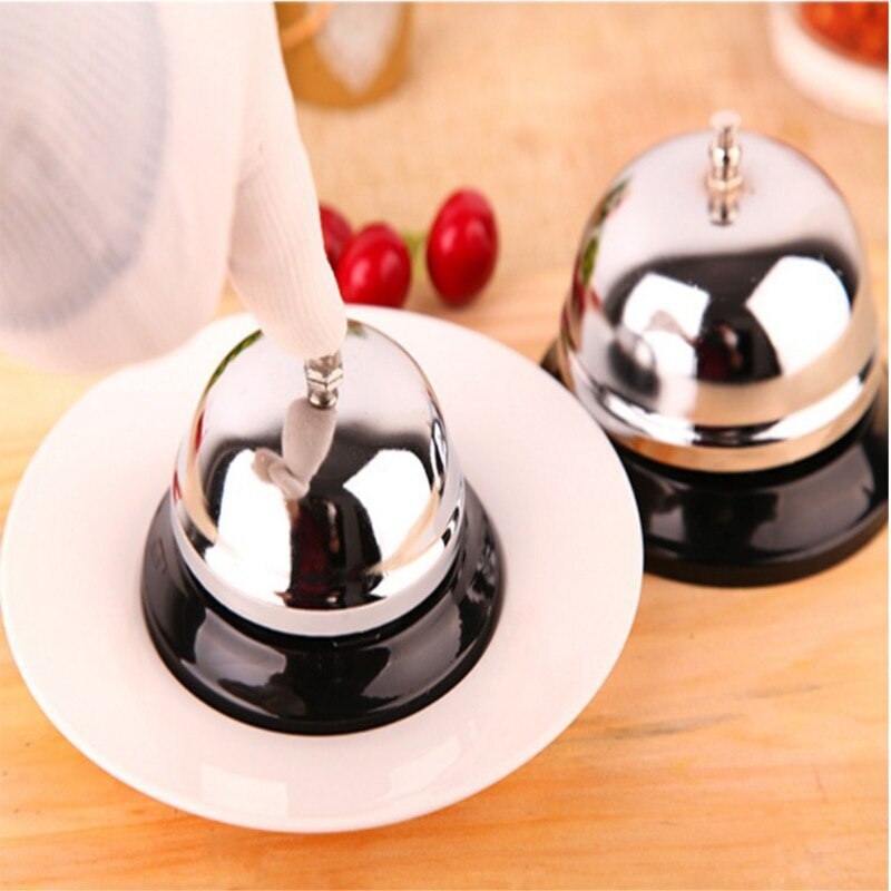 High Stainless Steel Dish Bell, Bar Bell, Kitchen Bell, Summons Bar Bell, Hotel Serving Bell