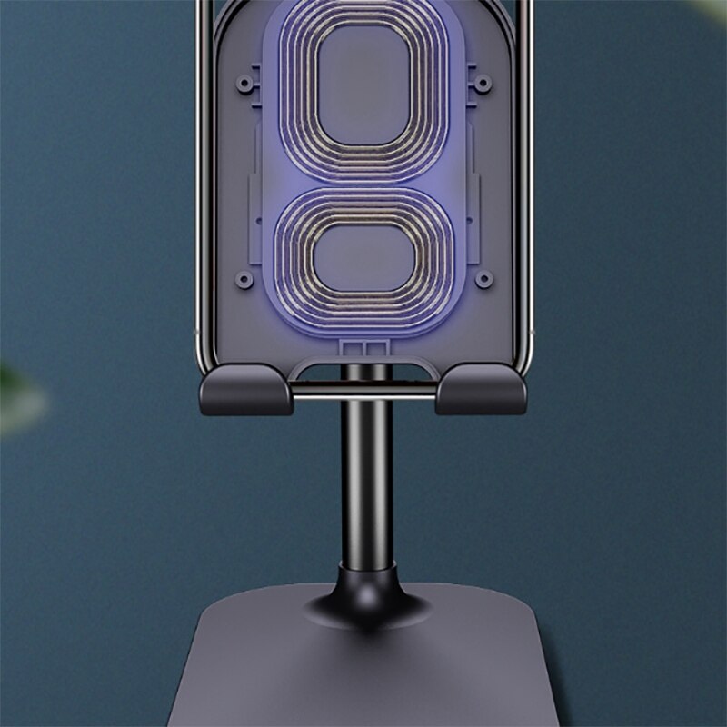 Folding Wireless Charger 10W Desktop Phone Stand Qi Charging Phone Stand Double Coil Fast Charging Universal Stand