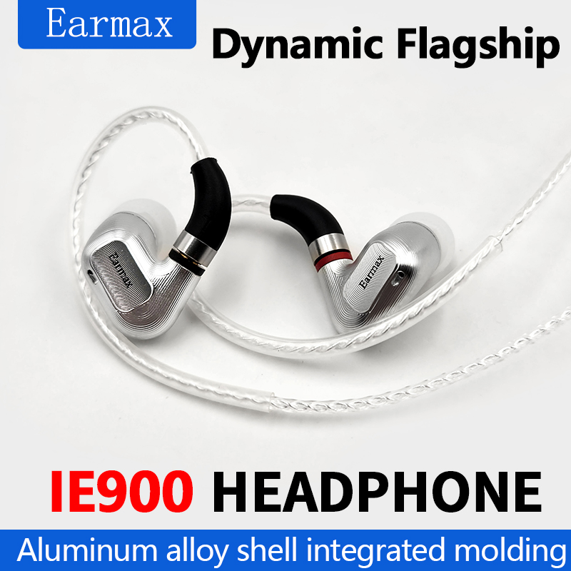 Earmax IE600 IE300 IE900 auriculares intrauditivos estéreo HIFI profesionales auriculares dinámicos insignia Cable de Audio desmontable