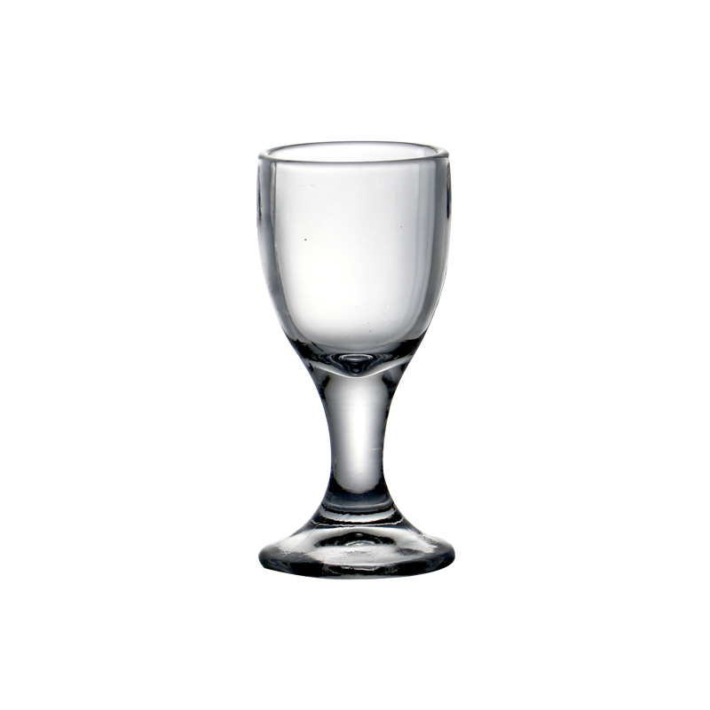 Sett  of 6 stk 0.3oz blyfri glassmaskin laget kinesiske gammeldagse shotglass for likør vodka spirit dinks 10ml