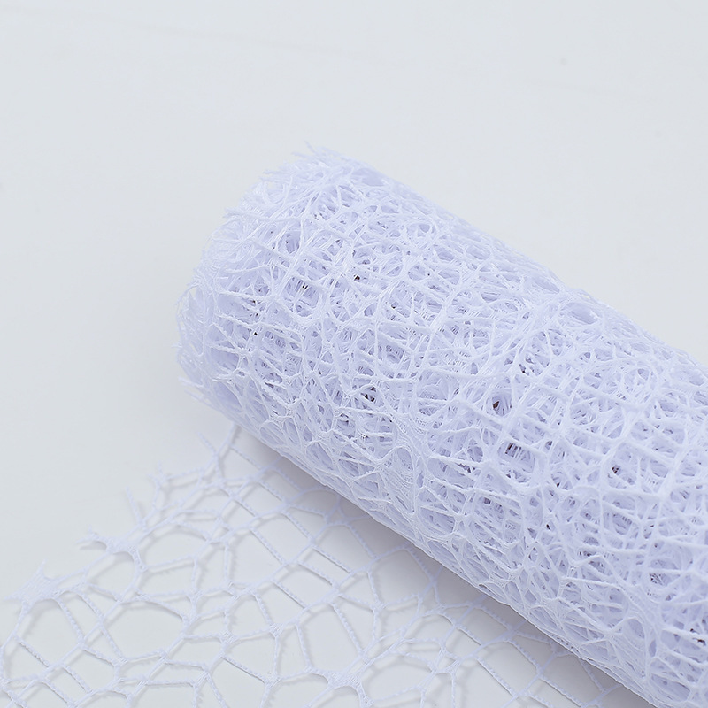 2Sheet 50*66cm Jacquard Wild Goose Net Flower Wrapped Yarn DIY Craft Party Valentine's Day Rose Bouquet Wrapping Mesh Gauze