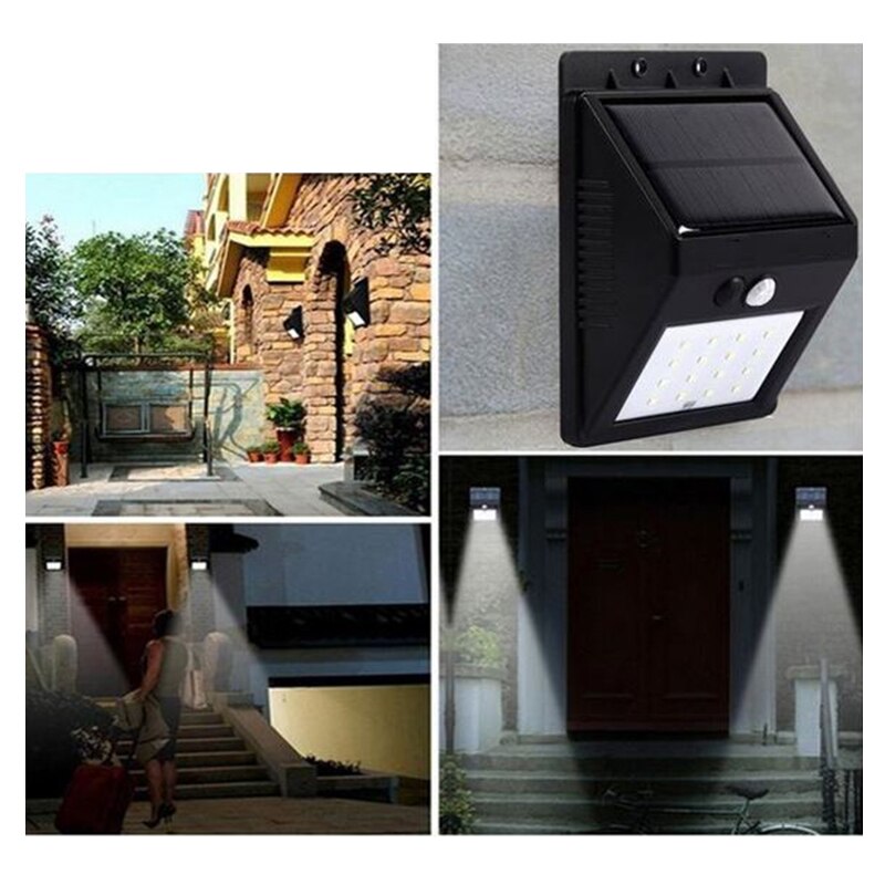 Split Type Solar Induction Wall Lamp Courtyard Lamp Garden Path Emergency Led Garden Security Solar Light