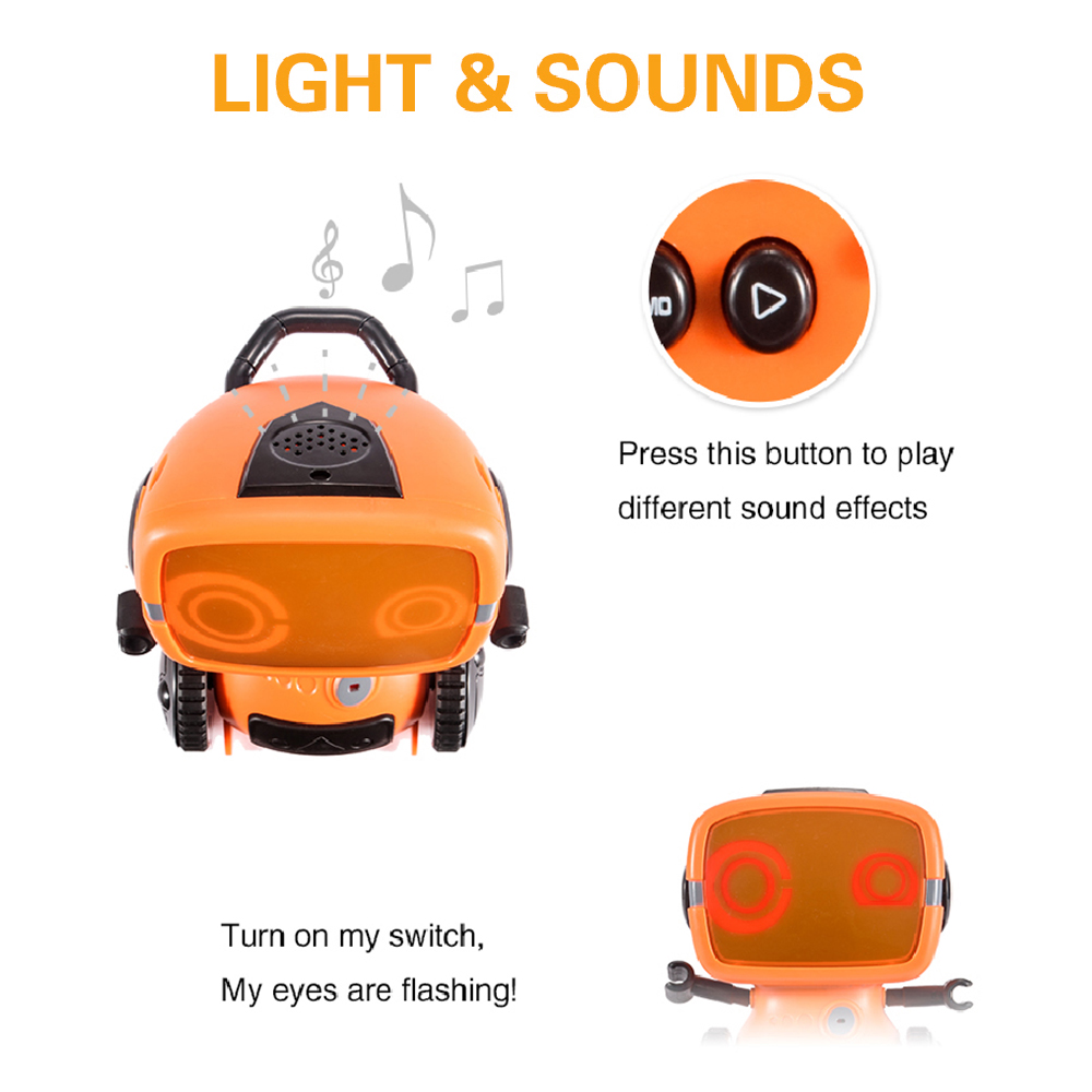 Intelligent RC Robot Talkbot Early Education Machine Touch Walking Dancing Said Slippery Talkie Remote Control Robot Toy