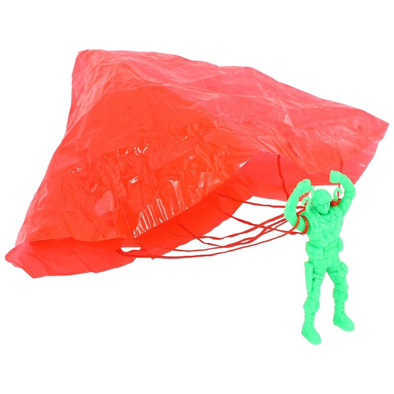 Plastic Uitwerpen Parachute Speelgoed Outdoor Soldaat Hand Thg Parachute Speelgoed Voor Kinderen Jongens Meisjes