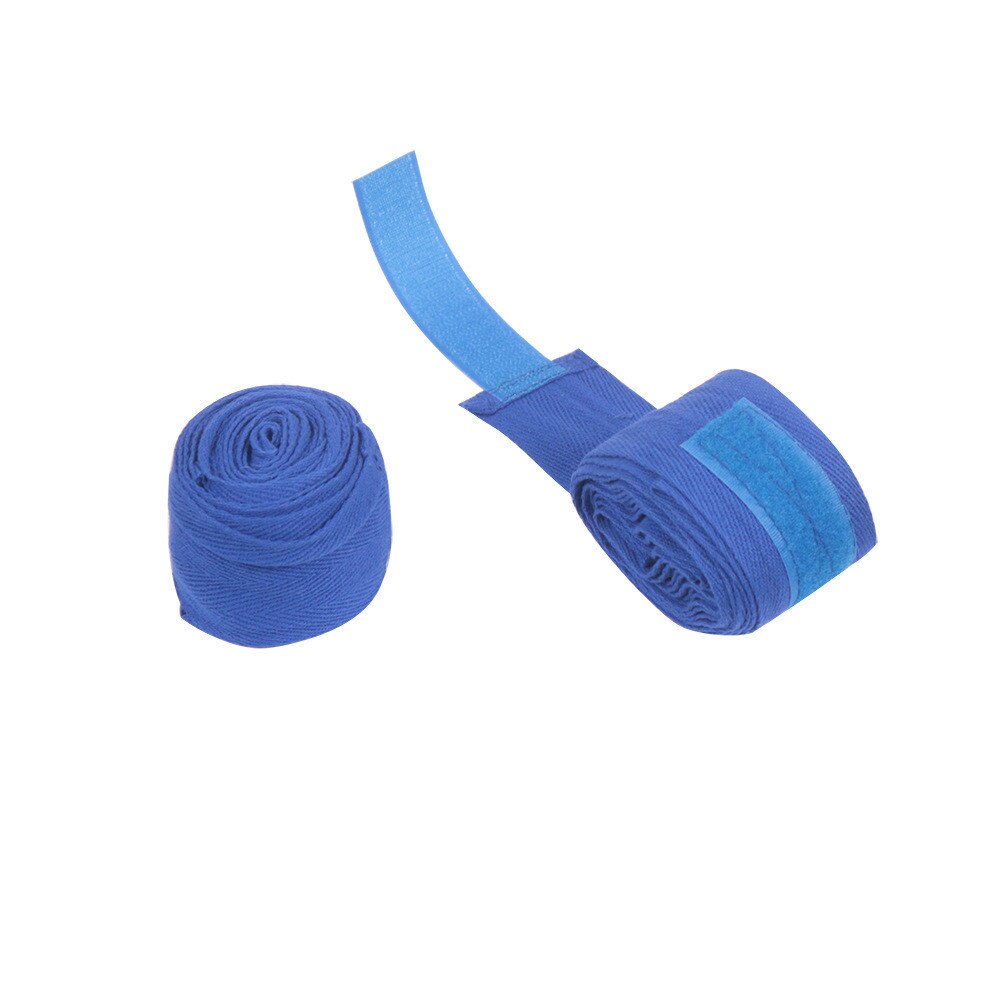 Bande de boxe SKDK MMA, boxe et Muay Thai bande élastique pleine articulation, protection du poignet coton/spandex WBD: Bleu