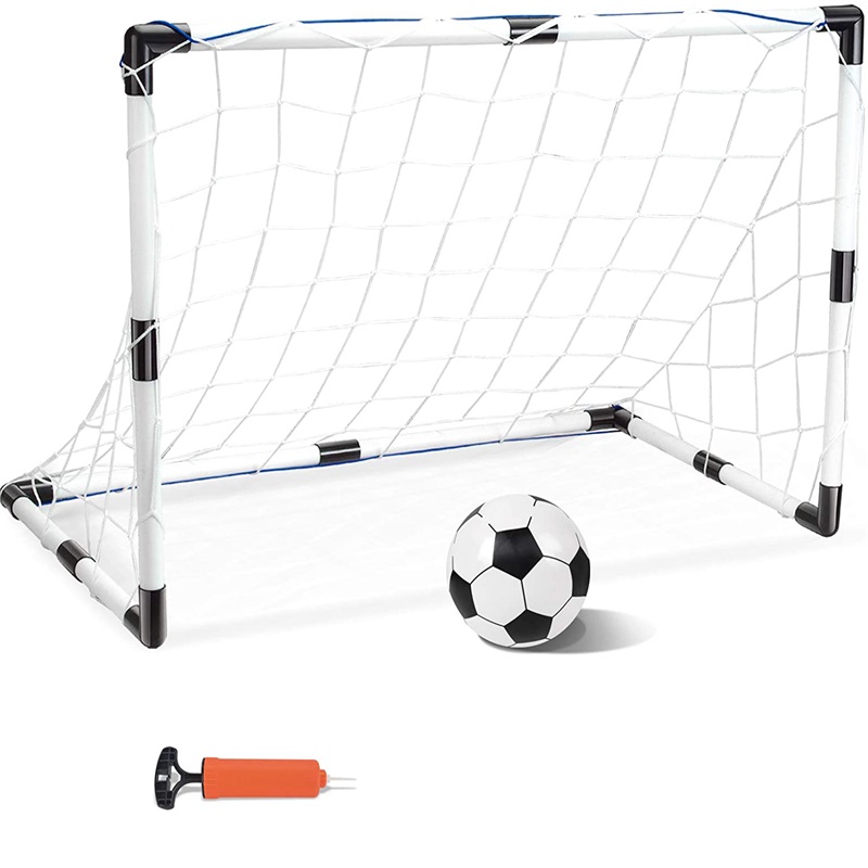 Juego de portería de fútbol para niños, fútbol y entrenamiento para deportes de interior, portería de fútbol al aire libre, juguetes para padres e hijos