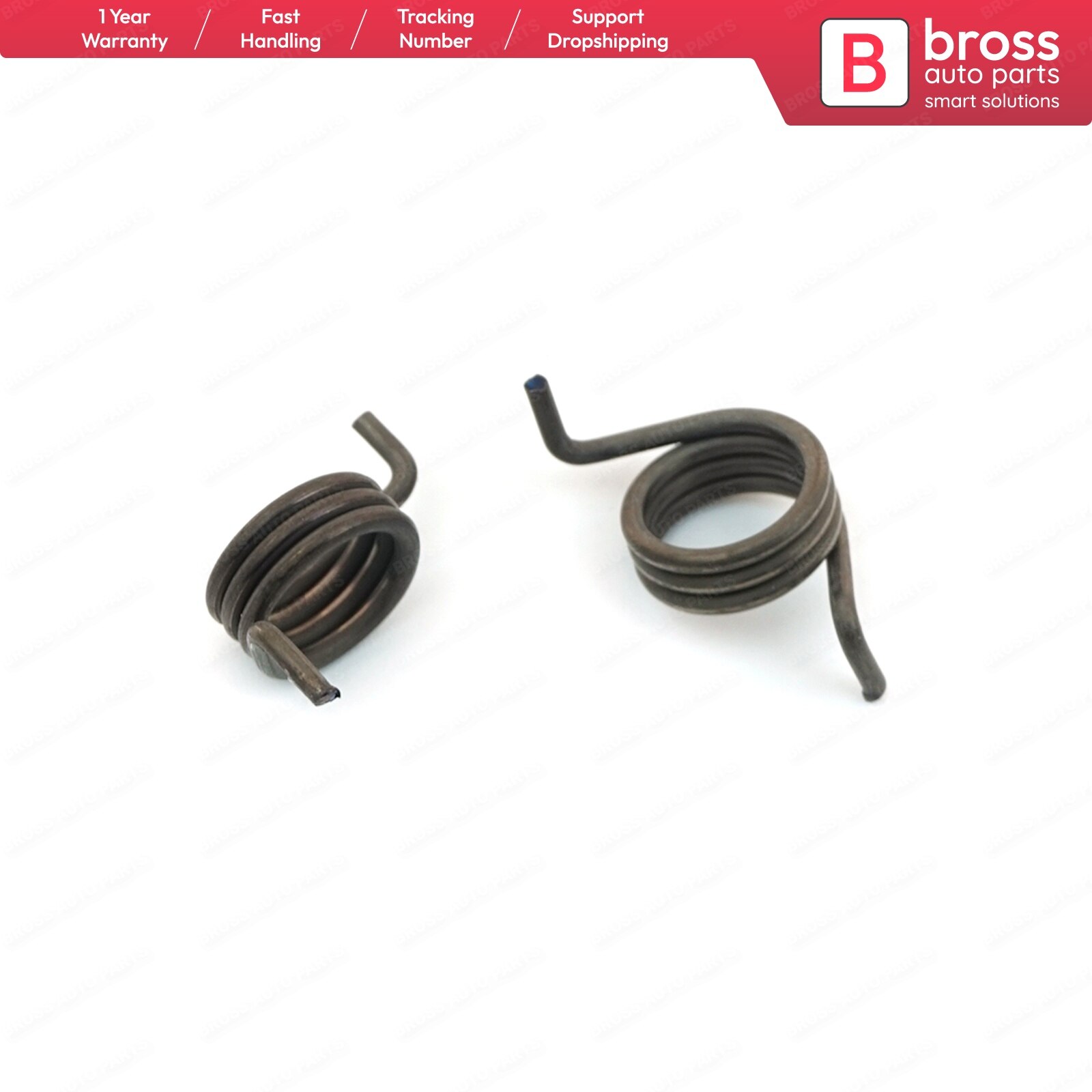 BDP653 2 Pieces Car Door Lock Actuator Repair Springs Right and Left for Mercedes A W169 B W245 R w251 ML W164 GL X164