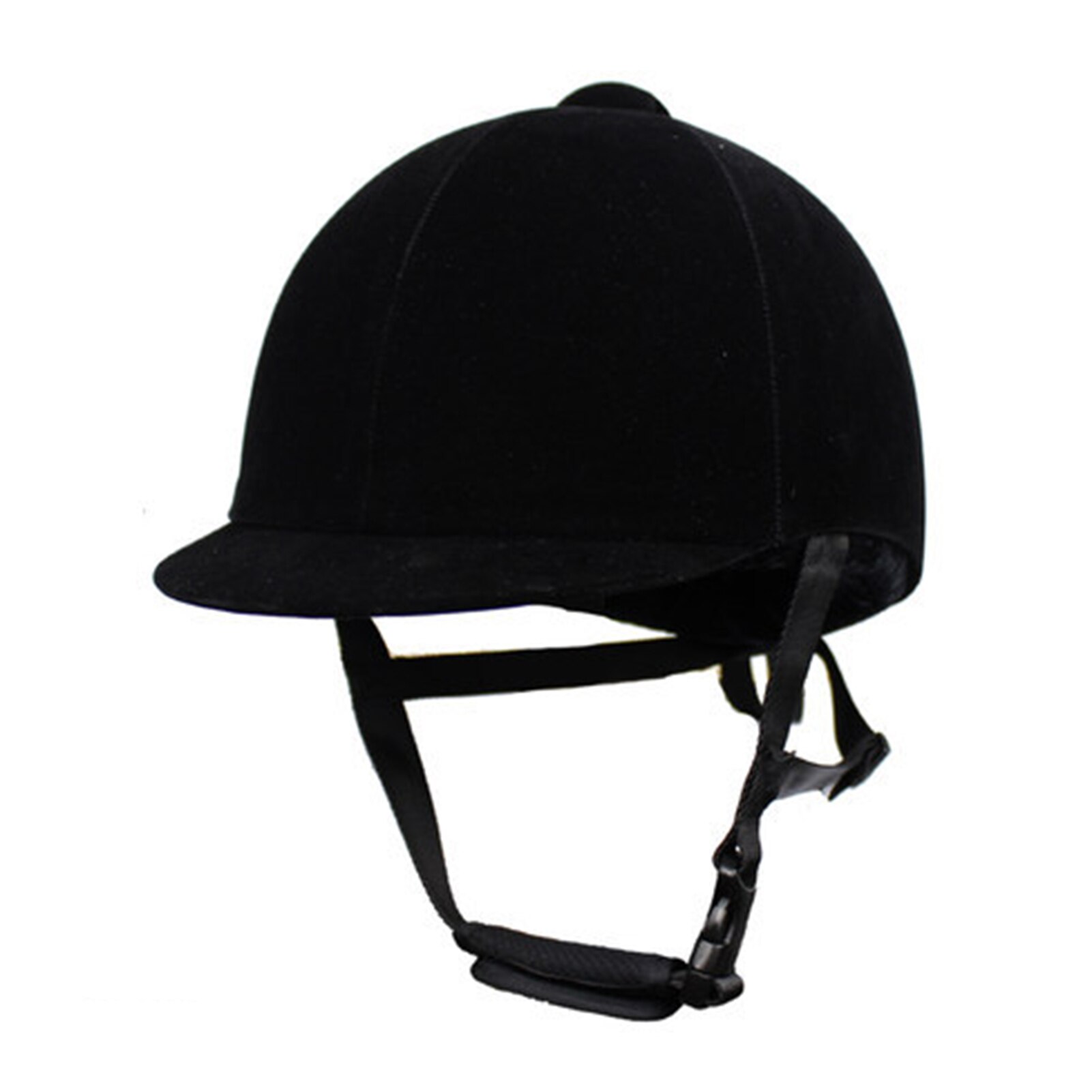 Chapeau d&#39;équitation confortable pour hommes et femmes, Anti-Impact, doublure en velours, casque d&#39;équitation, circonférence de tête réglable, Sports de plein air: B 58cm