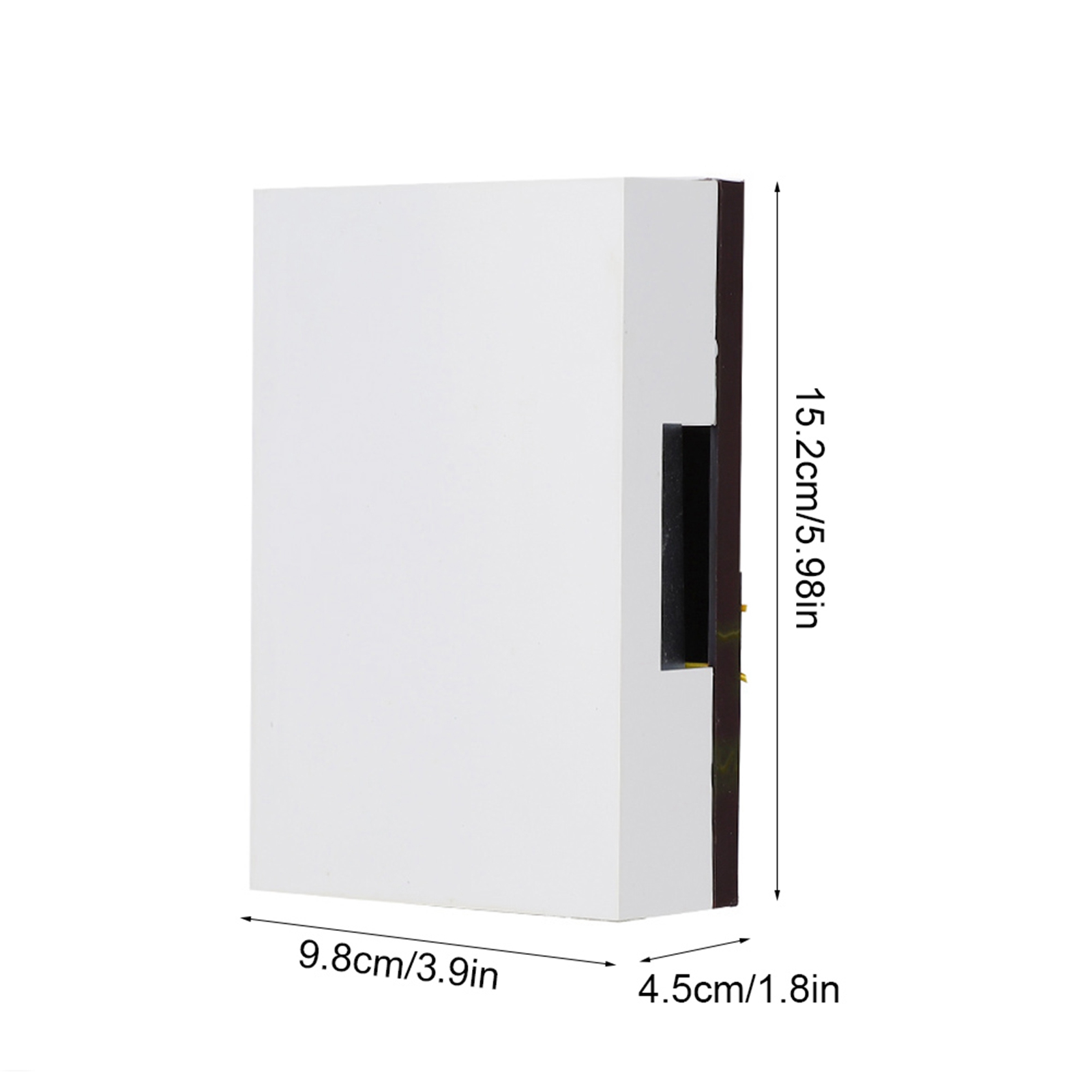 Ding dong-klokke kablet ringeklokke manuell ding dong-klokke for hjemmehotell adgangskontrollsystem mekanisk kablet ringeklokke dørklokke