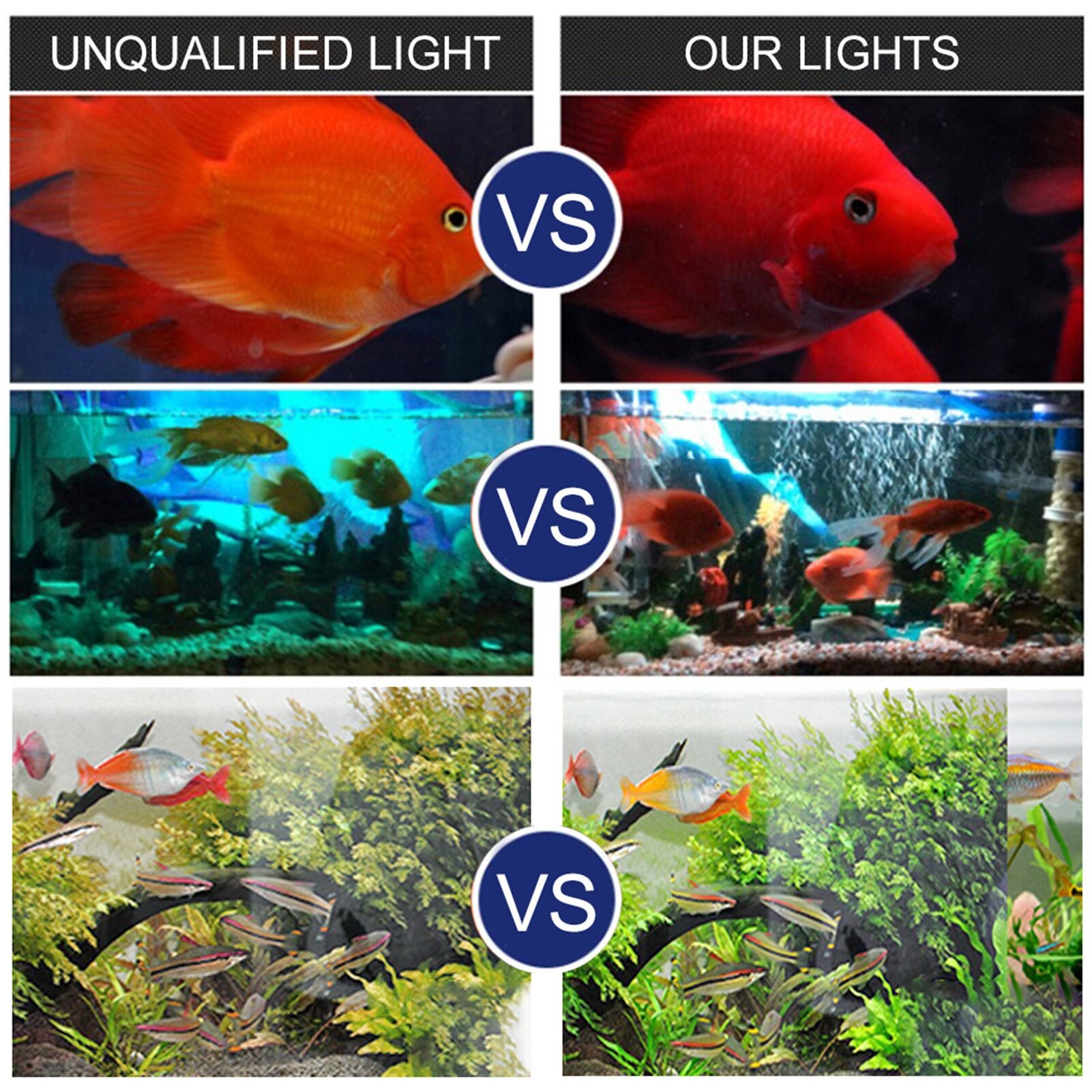 Fish Tank Light LED Aquarium Light Fish Tank Bubble Light with Remote Controller 16 Colors 4 Changing Modes