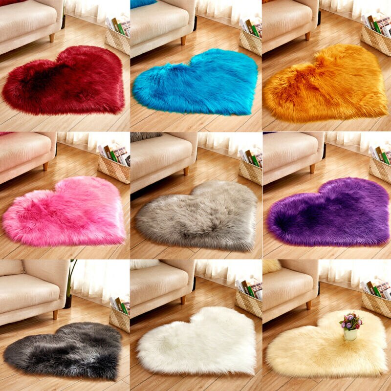 Pluizige Tapijten Anti-Slip Shaggy Gebied Tapijt Eetkamer Thuis Slaapkamer Tapijt Vloermat