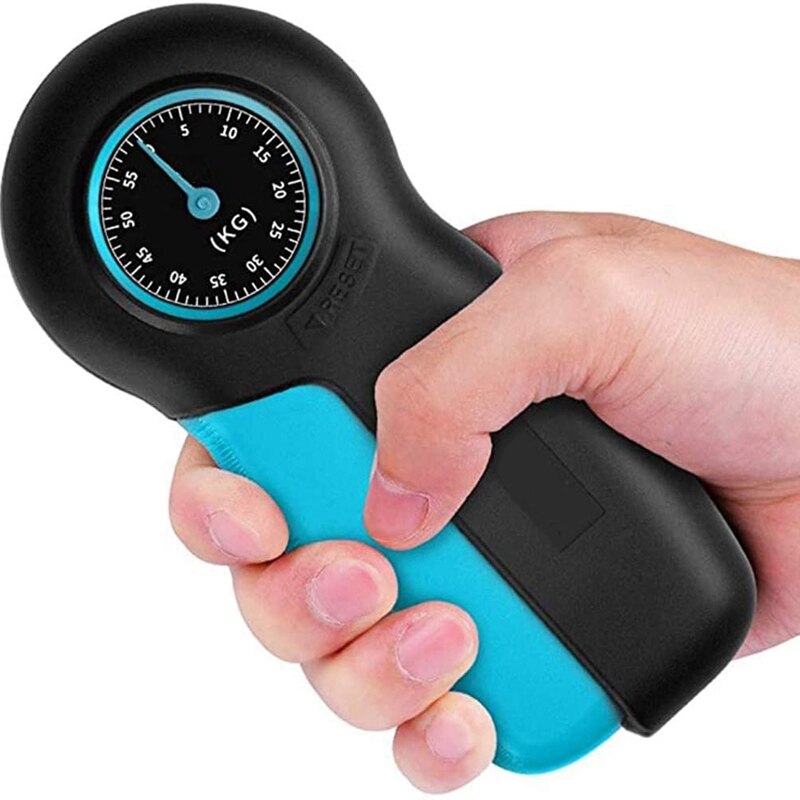Portable Hand Grip Dynamometer, Digital Hand Grip Strength Meter Strengthener Exercise Measurement Wrist Strengthener