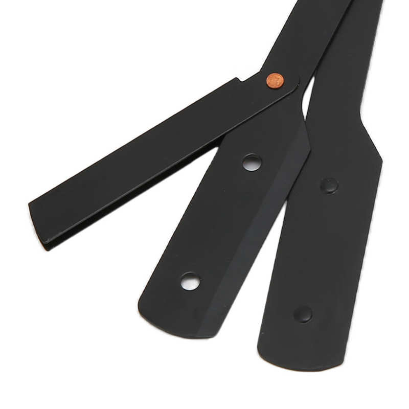 Straight Edge Razor Wood Razor 330° Rotation for Men Women for Beard Shaving for Hair Shaving