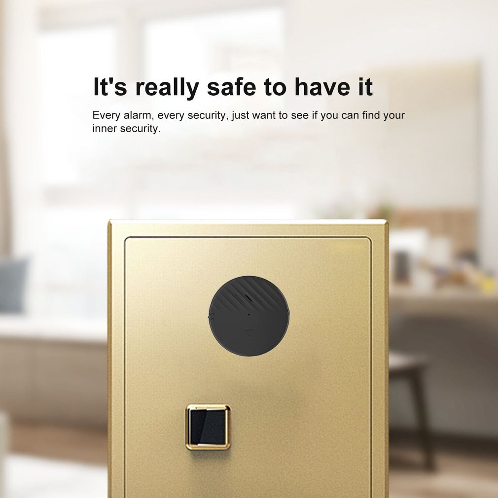 Smart Home Door / Window Vibration Alarm Security Alarm Sensor Wireless Anti-Theft Alarm 126Db Intelligent Remote Control