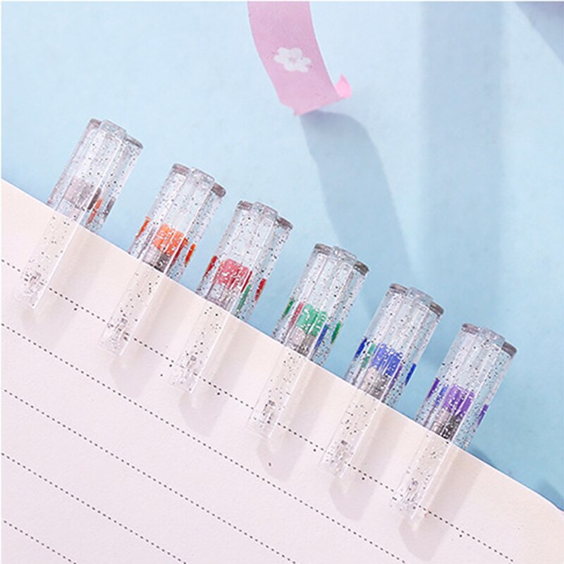 8Pcs/set Simplicity Flash Gel Pens Cardboard Paper... – Vicedeal
