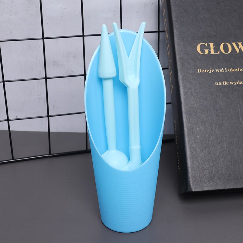 Sowing succulents transplant seedlings planted tool Bonsai fertilizer drilling device Garden Planter kit DIY Accessories: 3pcs blue