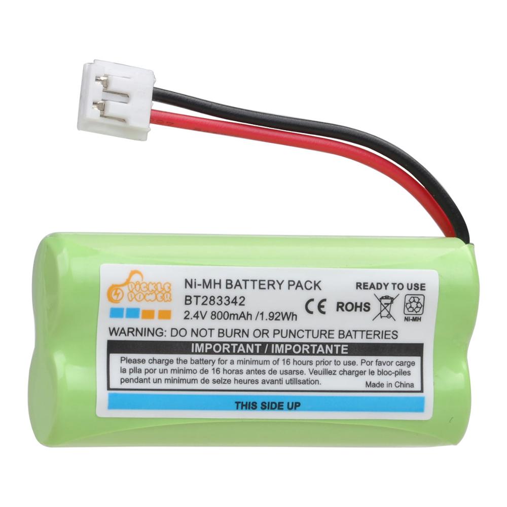 4pcs 2.4V 800mAh BT284342 Ni-MH Rechargeable Cordless Phone Battery (PK-0106) for Vtech BT18433 BT28433 BT184342 BT-1011 CS6209.