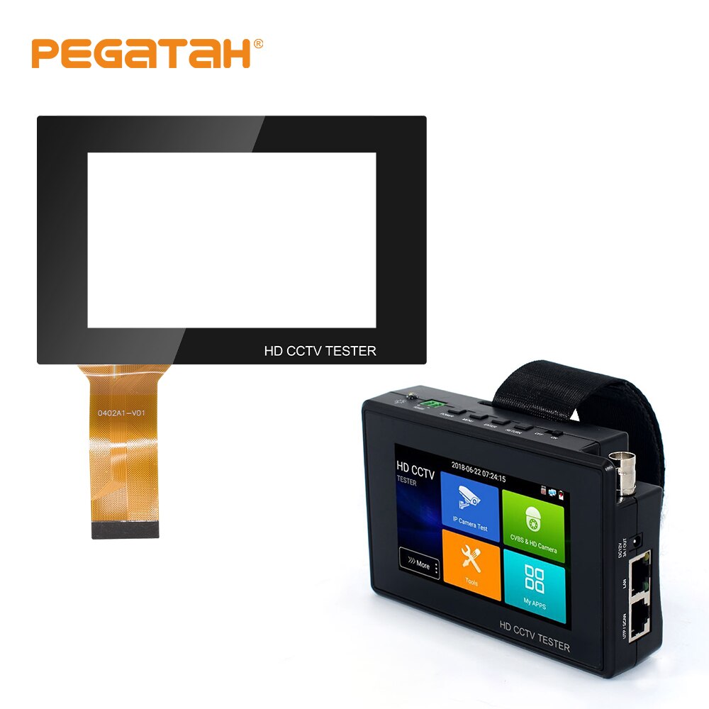 PEGATAH CCTV Tester Touch Screen For IPC Camera Ip Tester CCTV Tester Monitor IPC PLUS Series Screen Repair 4K Tester LCD Screen: 9618 series