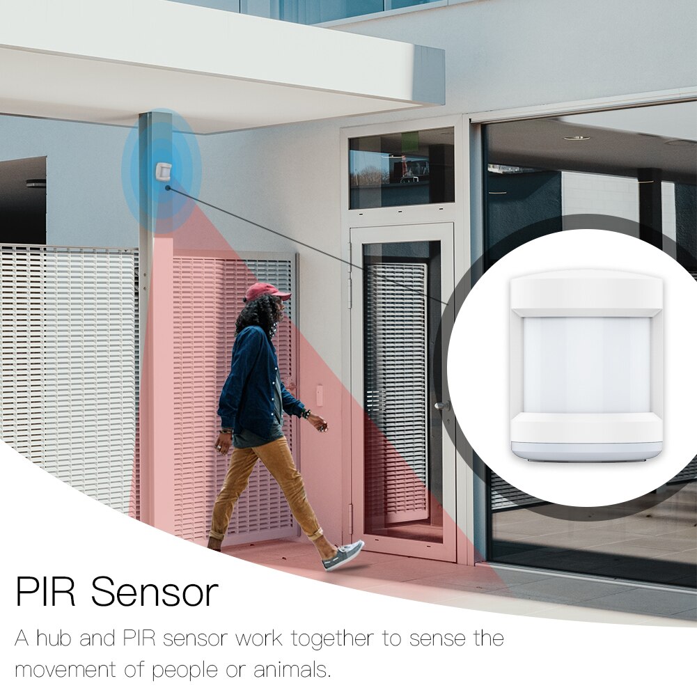 Tuya Zigbee Smart Gateway Hub Domotica Scène Security Alarm Kit Pir Deur & Venster Temperatuur En Vochtigheid Sensor Smart leven