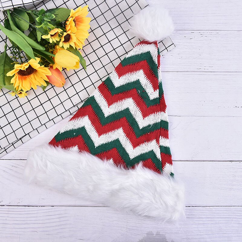 The Christmas Pudding Hat Wool Knit Knitted Xmas Winter Men Ladies