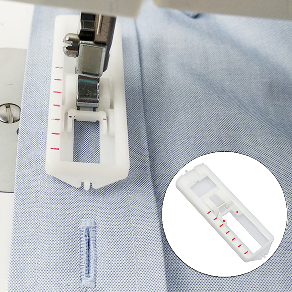 Buttonhole Foot Snap On Button Hole Domestic Sewing Presser Feet For Singer Brother Household Sewing Machine Accessories Part